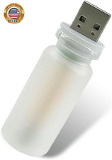 Car USB Atmosphere Lamp, 5V Touch Control Frosted Retro Bottle Interior Ambient picture