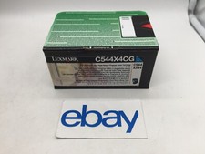 NEW Lexmark C544X1CG Cyan Toner Cartridge FREE S/H picture
