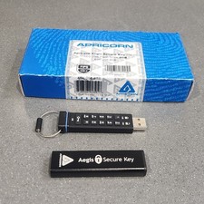 Apricorn Aegis Secure Key 256 Bit Encrypted USB Flash Drive 4GB picture