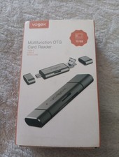 Vogek MultiFunction OTG Card Reader USB-C Type C USB-A Micro-USB TF SD Black picture