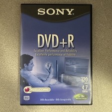 🍏 Sony DVD+R, 120 Min, 4.7 GB AccuCore,Open Box 🆕 picture