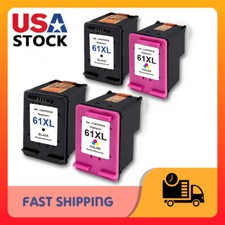 Lot 61 XL Black Color Ink Cartridge for HP Envy 4502 4505 5532 5534 5539 picture