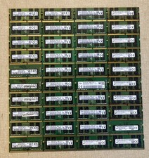 16gb DDR4 SODIMM PC4 Laptop Memory RAM Mixed Brands/Mixed Speeds - Lot of 40 picture