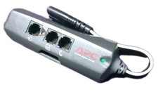 APC PNOTEPRO3 Mobile Power Surge Protector Prong Phone Line for Notebook Laptop picture