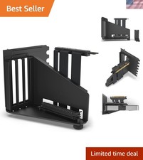 Vertical GPU Mounting Kit - -175 mm PCIe 4.0x16 Riser Cable - GPU Holder - St... picture