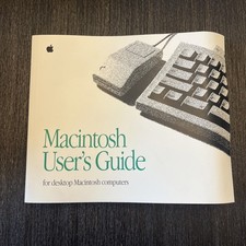 APPLE MACINTOSH USER'S GUIDE Published 1992 For Desktop Macintosh Computers picture