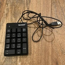 Sunreed Wired  USB Numeric Number Pad Keyboard Keypad 18 Keys Model SK-051 picture