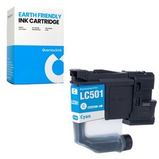 OSI Compatible 1-Pack LC501 Cyan Ink Cartridge fits Brother MFC-J1260DW J1410DW picture