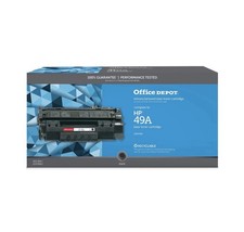 Office Depot Reman Toner Cartridge Replaces HP 49A, Black picture