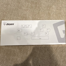 Geyes GK808 Rose Gold Aluminum Foldable USB Keyboard, English QWERTY picture