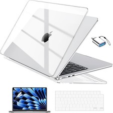 Crystal Clear Case for MacBook Air 13 inch M5/M4/M3/M2 2026-2022 Model picture
