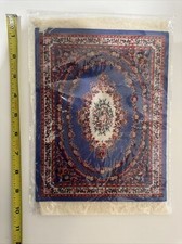 Mouse Pad Turkish Carpet Design Oval Blue Brand New picture