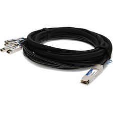 AddOn Cisco QSFP-4SFP10G-CU1M Compatible TAA Compliant 40GBase-CU QSFP+ to picture