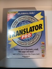 Globalink Power Translator Pro CD-ROM Windows 95/98/NT - New, Sealed picture