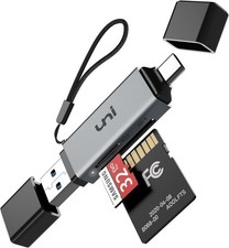 uni SD Card Reader,High Speed USB C to Micro SD Memory Card Adapter USB 3.0 picture