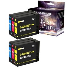 6PK PGI 2200 Ink Cartridge for Canon Maxify MB5420 iB4020 iB4120 Printer,2C2M2Y picture