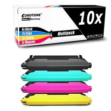 Eurotone 10x Toner Compatible pour Dell 1230c + 1235c Multicolore et-O.p #310 picture