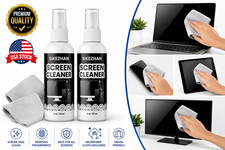 Screen Cleaner Spray Kit Microfiber Cloth for Cell Phone Laptop TV Monitor iPad picture