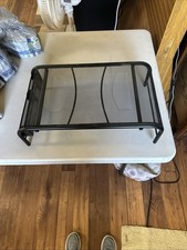 🖥️ Mind Reader Metal Mesh Monitor Stand, 20