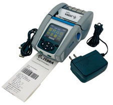 Zebra ZQ610 Mobile Barcode Thermal Printer WiFi Bluetooth USB No Battery TESTED picture