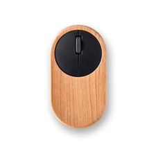Hacoa Wooden Wireless Mouse Bluetooth 2.4GHz Cherry Handmade Japan picture