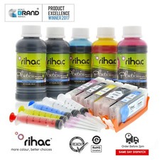 Rihac Refill Ink Cartridges suits CANON TS5060 TS6060 using PGI670 CLI671+ Inks picture