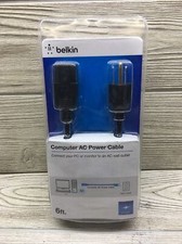 NEW SEALED Belkin 6 FT Computer AC Power Cable Supply Cord Ships out FAST picture