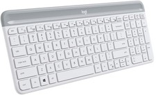 Logitech K470 Slim Wireless Keyboard - White (/RT6-15409-K470-MP-UG) picture
