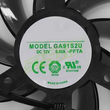 1PCS Fan for 4-pin 0.40A Diameter 86mm Hole Distance 40mm GA91S2U-PFTA picture
