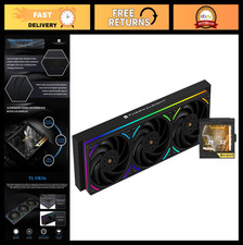 High-Performance 360mm ARGB CPU AIO Cooler, 3.5