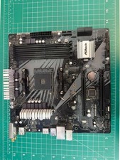 ASRock B450M-IBW AM4 DDR4 Micro ATX Motherboard Ryzen M.2 FOR PARTS NOT WORKING picture