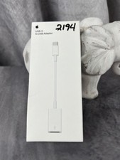 Apple USB-C to USB Adapter for Mac A1632 - Genuine (MJ1M2AM/A) picture