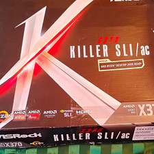 ASRock X370 Killer SLI/ac AM4 ATX Motherboard - Open Box .New picture