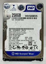 Western Digital WD2500BEVS ~ 250GB 2.5
