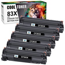 5x CF283X For HP 83X Toner Cartridge LaserJet Pro MFP M225dn M225rdn M202n M201n picture