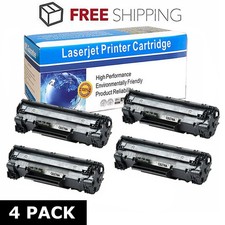 4 Pack CE278A 78A Toner Cartridge Fits HP LaserJet P1560 P1566 P1606dn Black picture
