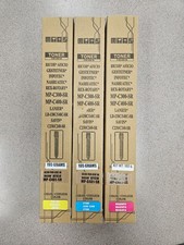 Genuine Ricoh Toner Set Yellow, Cyan, Magenta MPC300SR, MPC400SR, MPC401SR picture
