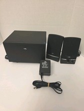 Cyber Acoustics 3-Piece Subwoofer System And Speakers Only With AC Adapter picture