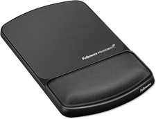 Fellowes MICROBAN Gel Mouse Pad Wrist Support - Graphite (9175101) picture