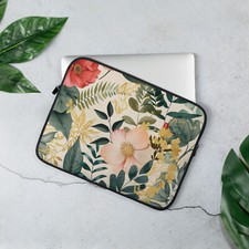 Floral Laptop Sleeve 13