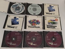 Microsoft Visual Studio 97 Professional MSDN VB 5 Word 97 Vintage PC Lot picture