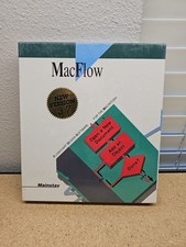 Mainstay MacFlow Vintage Macintosh Graphics Flowchart Design Software Sealed *w* picture