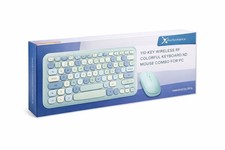 X9 110-Key Wireless RF Keyboard and Mouse Combo USB Receiver Blue for PC  picture