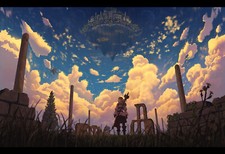 Landscape  sky Custom Gaming Mat Desk picture