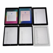 Apple iPads Mixed Models Air 1st Gen, 4th, 6th, 7th Gen WiFi SEE DETAIL Lot Of 6 picture