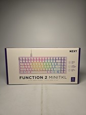 NZXT Function 2 MiniTKL Compact Tenkeyless Optical Gaming Keyboard White picture