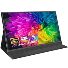BLACK - HAMTYSAN PORTABLE MONITOR 15.6