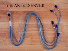 Supermicro CBL-SAST-0699 SFF-8643 to 4x SATA sideband (75,75,90,90cm) SAS cable picture
