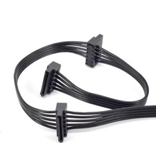 For Cooler Master G750M G650M G550M 5 Pin to3 SATA Power supply Cable Modular US picture