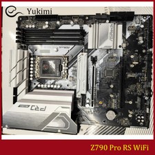 FOR ASROCK Z790 Pro RS WiFi DDR5*4 256GB LGA1700 HDMI 2.1 Motherboard Test OK picture